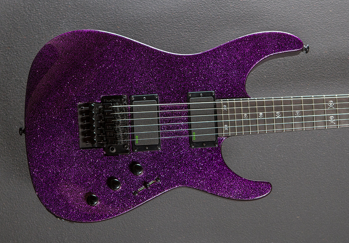 が大特価！ – Sparkle Purple - KH-602 LTD Dave's Shop Guitar スチールラック・メタルラック