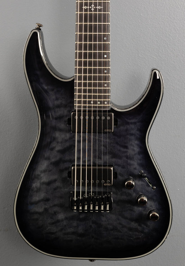 C-7 Hellraiser Hybrid - Trans Black Burst