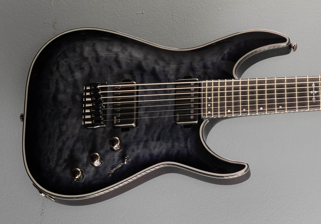 C-7 Hellraiser Hybrid - Trans Black Burst