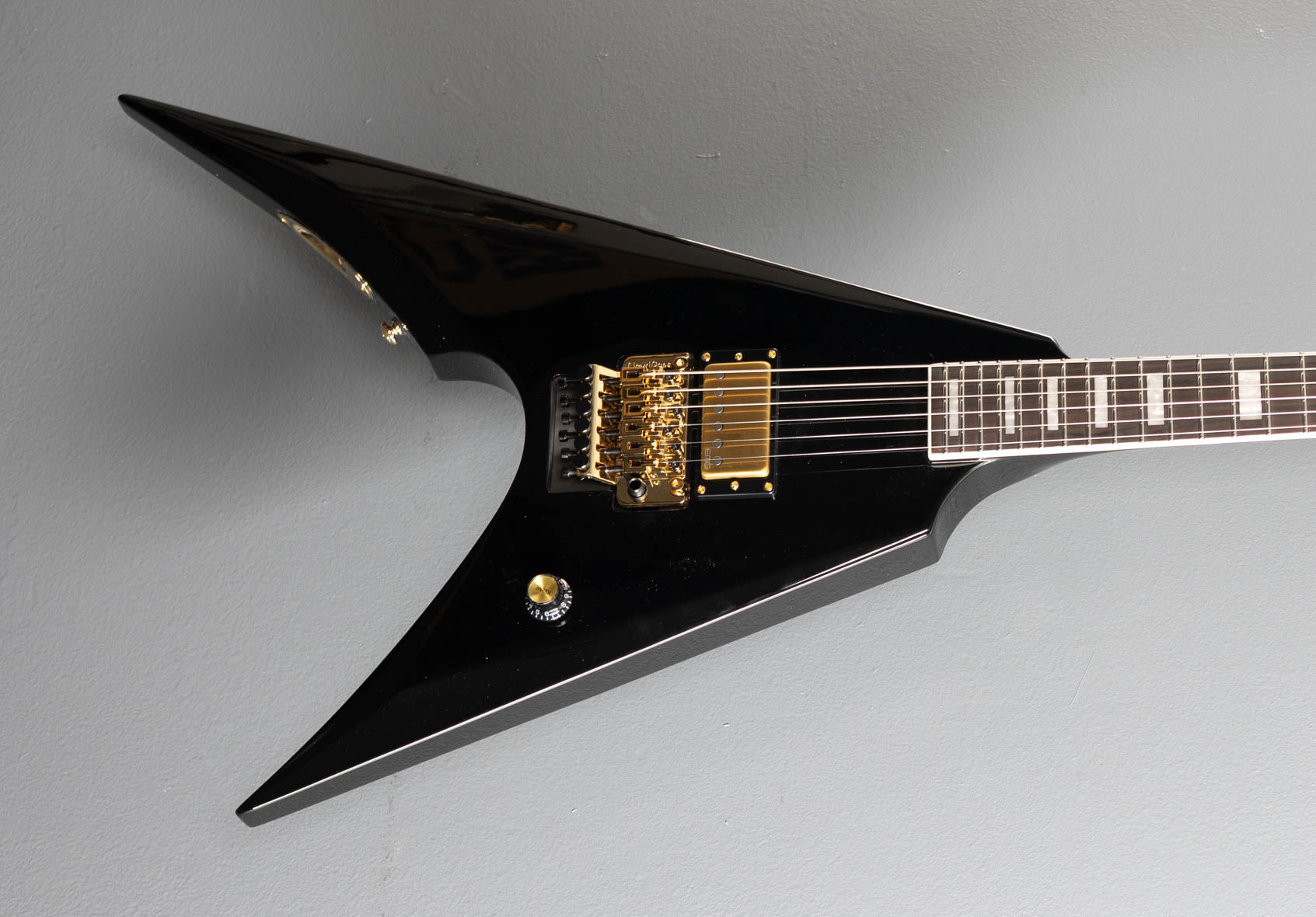 LTD Mike Schleibaum MSV-1 - Black – Dave's Guitar Shop