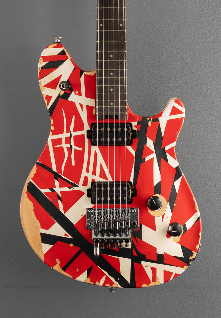 Limited Edition Wolfgang Special Striped Series - Red with Black and White Stripes