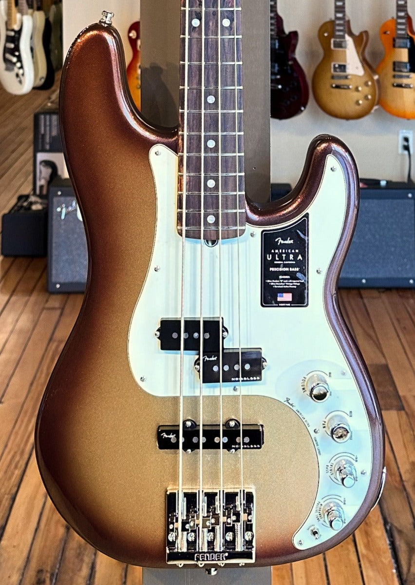 American Ultra Precision Bass - Mocha Burst w/Rosewood