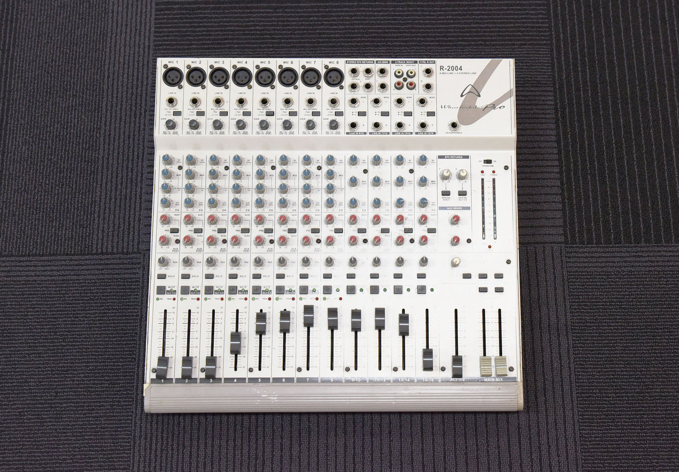 PRO R-2004 8 Mic/Line + 4 Stereo Line Mixer, Recent