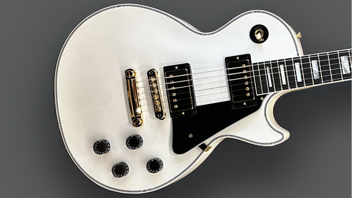 Les Paul Custom w/Ebony Fingerboard Gloss - Alpine White