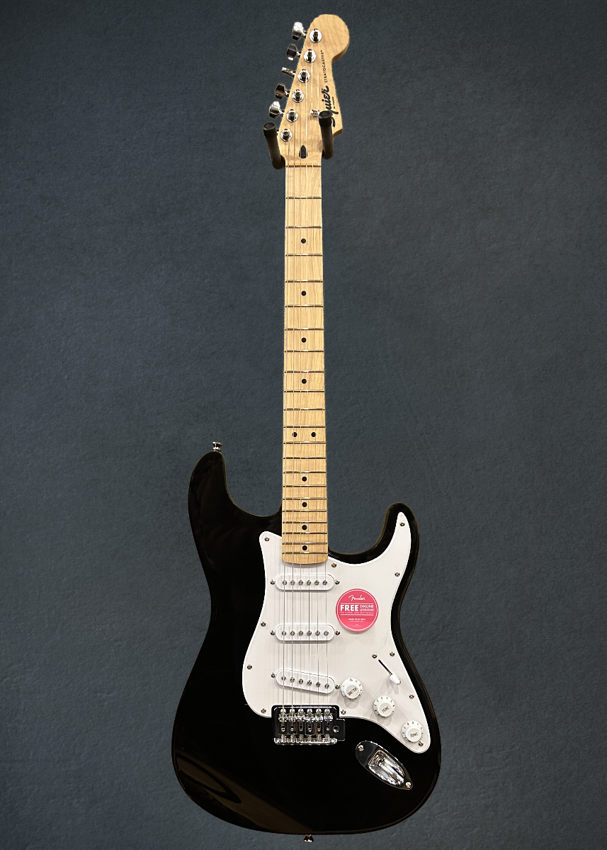 Sonic Stratocaster - Black w/Maple