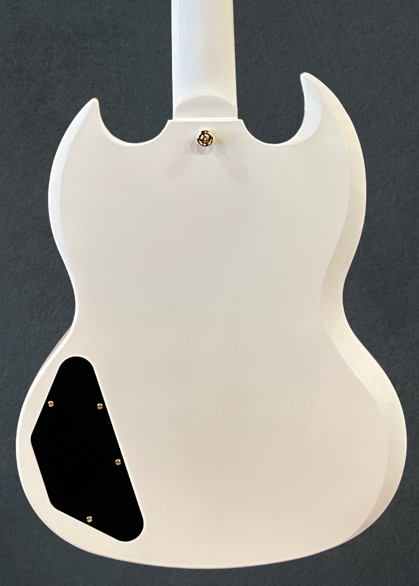 "Inspired by Gibson Collection" SG Custom - Alpine White