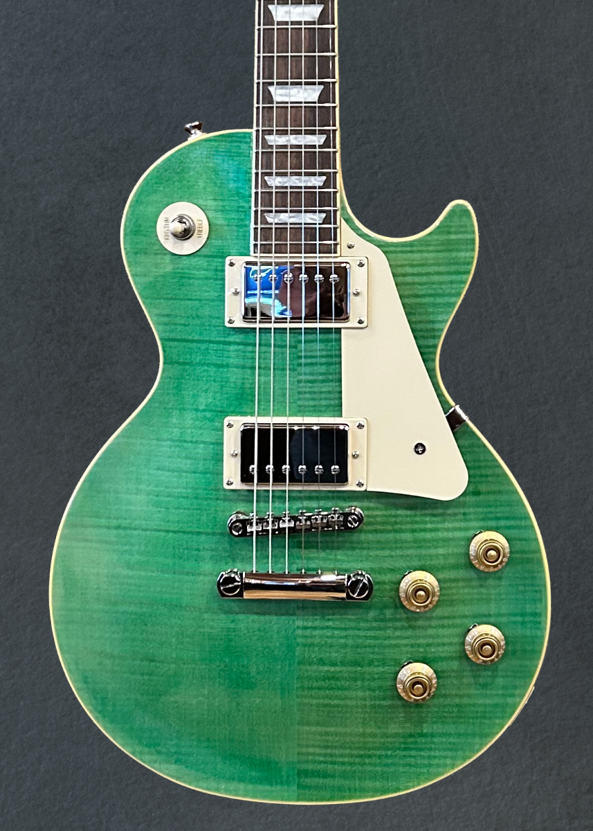 "Inspired by Gibson Collection" Les Paul Standard 50’s Figured - Seafoam Green
