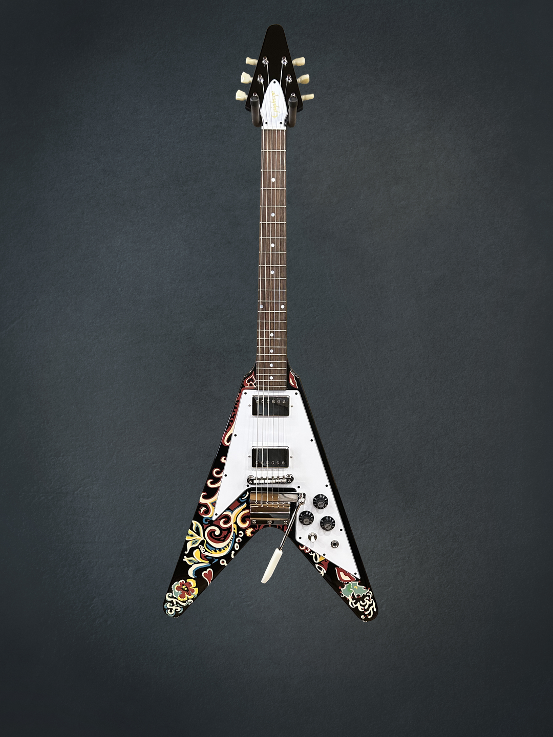Jimi Hendrix "Love Drops" Flying V - Ebony