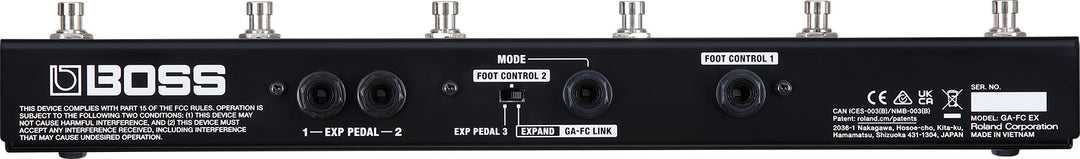 GA-FC EX Foot Controller for Boss Katana Amps