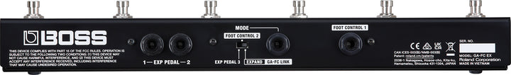 GA-FC EX Foot Controller for Boss Katana Amps