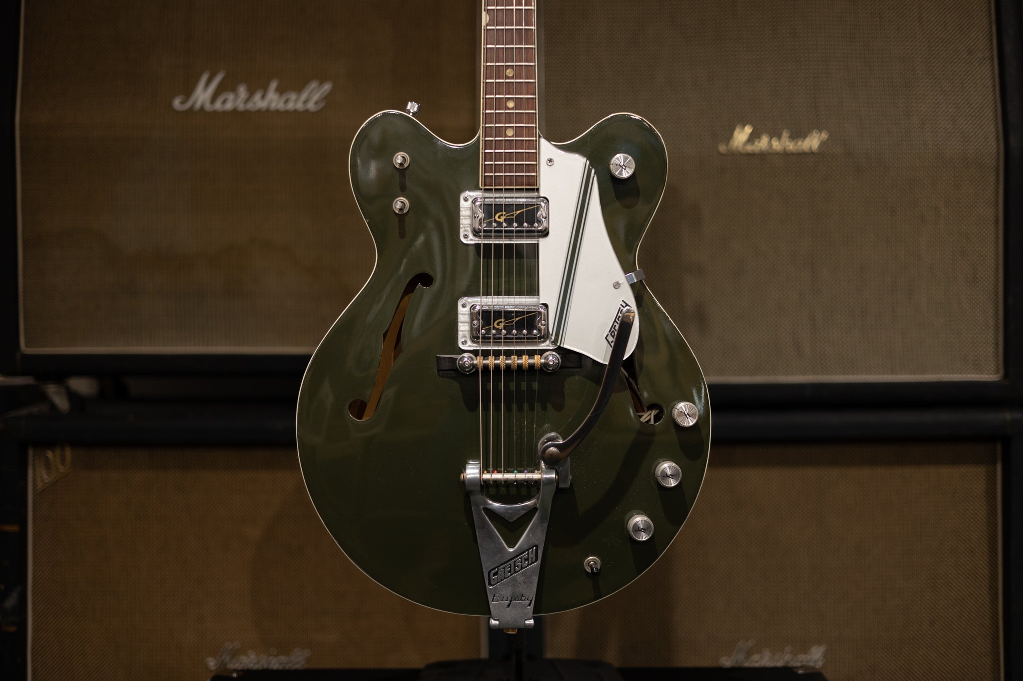 1968 Gretsch Rally- Rally Green – Dave's Guitar Shop