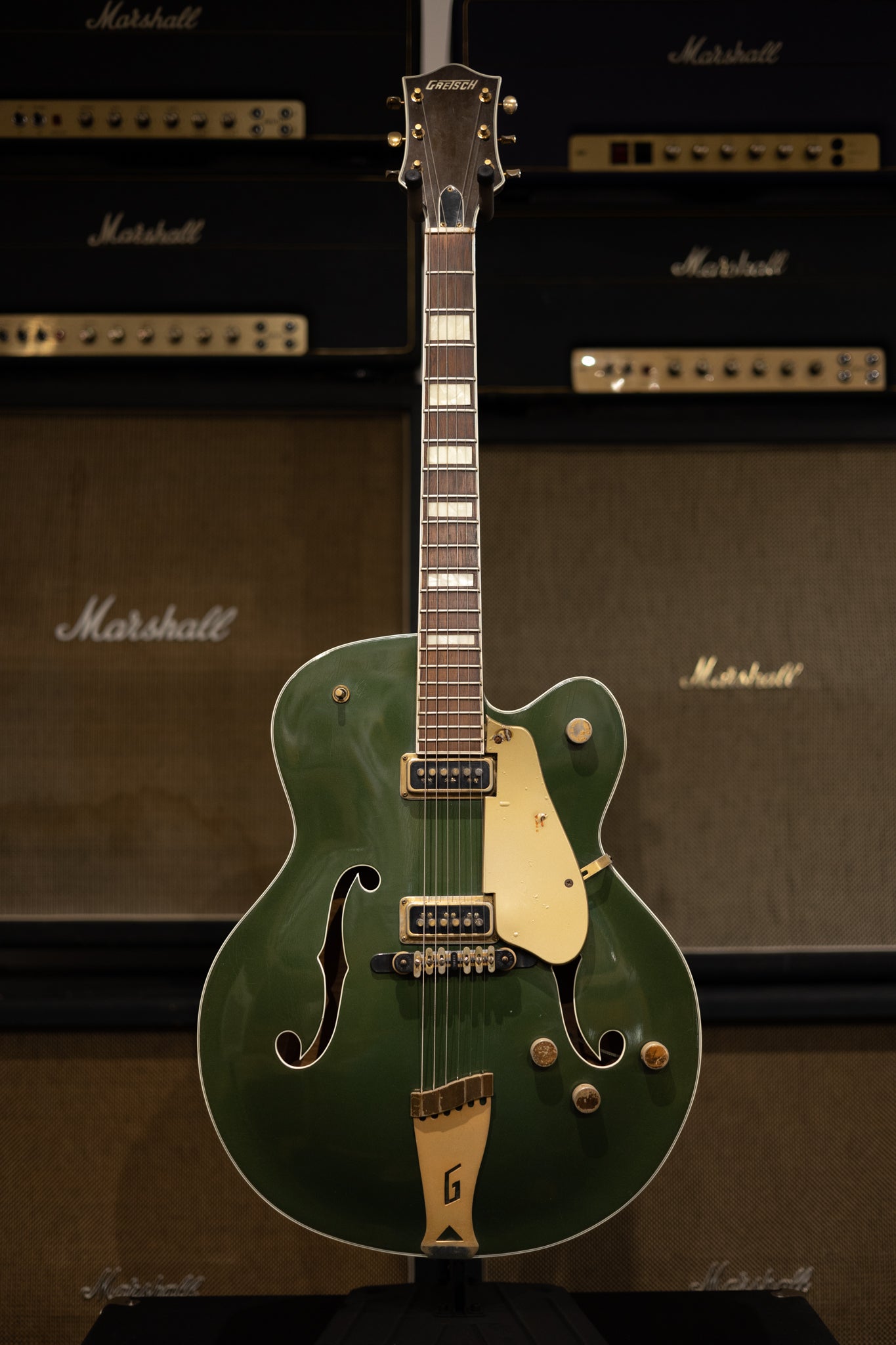 1955 Gretsch Country Club- Cadillac Green – Dave's Guitar Shop