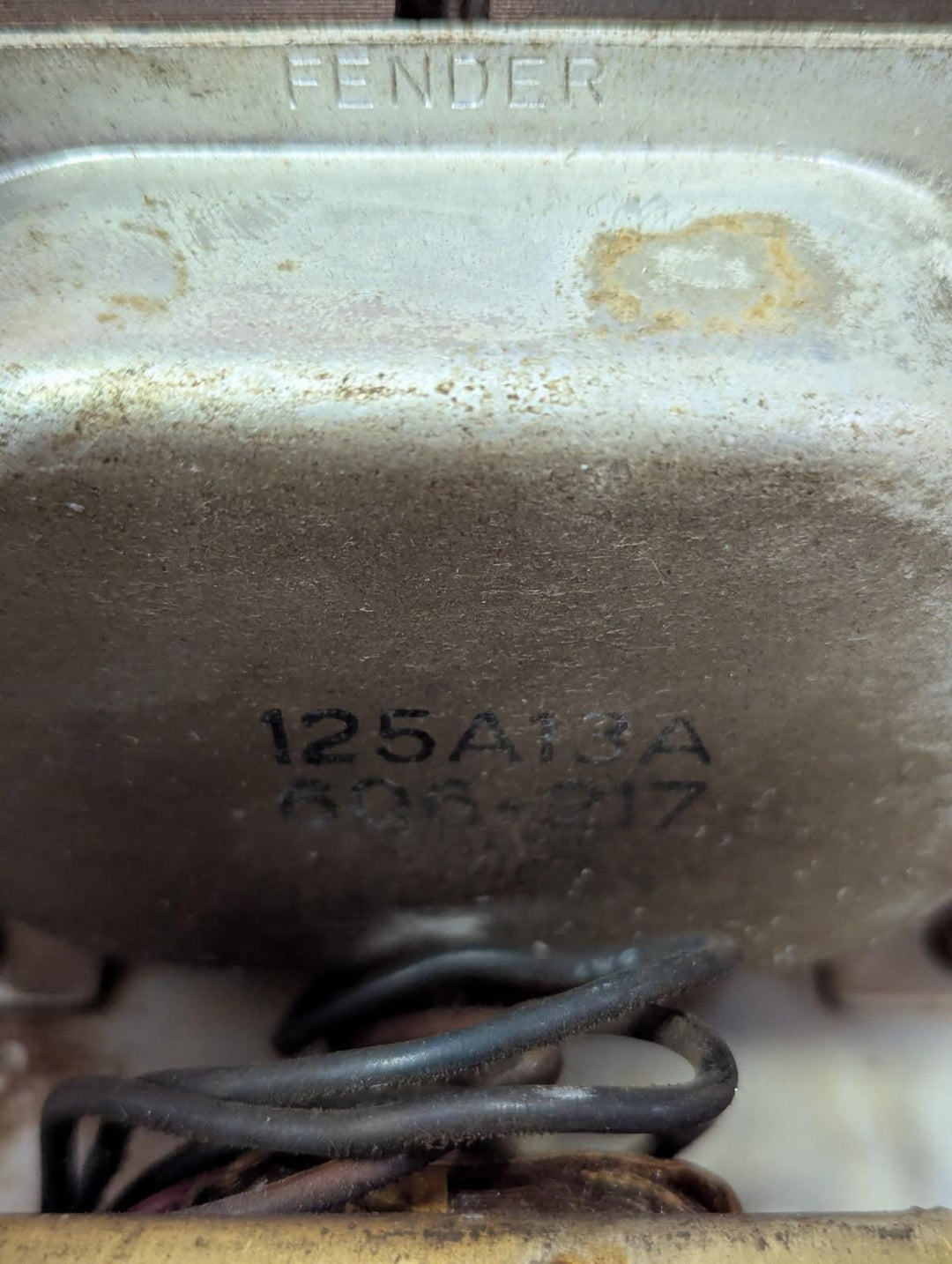 Bassman Head and Cabinet, 1962