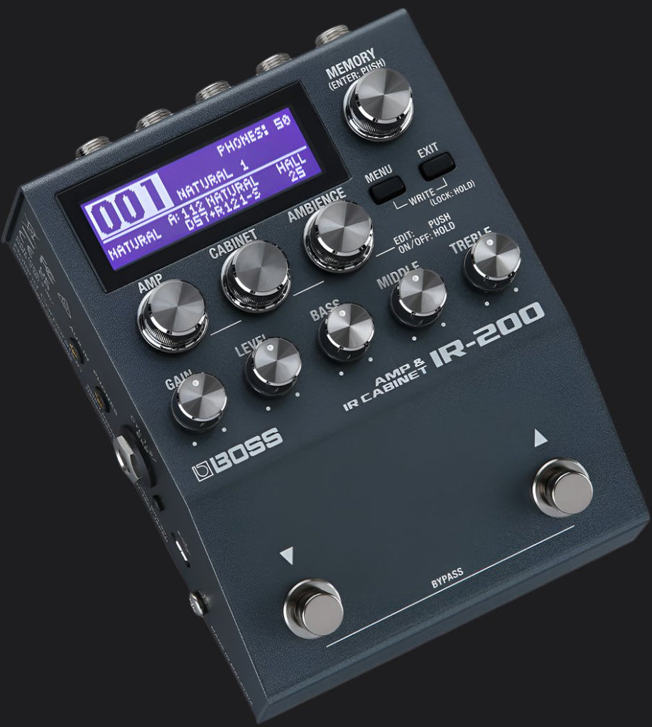 Boss IR200 Amp and Cabinet Pro – Motor City Guitar
