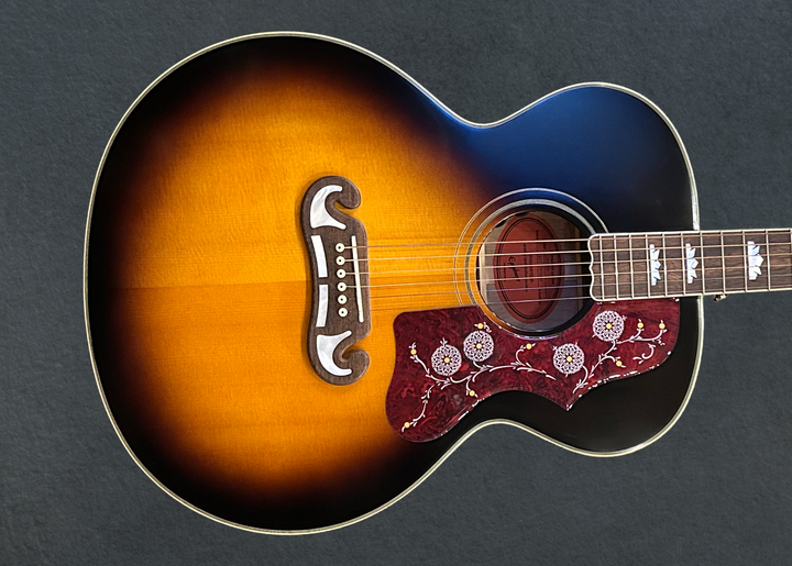 "Inspired by Gibson" J-200 - Aged Gloss Vintage Sunburst