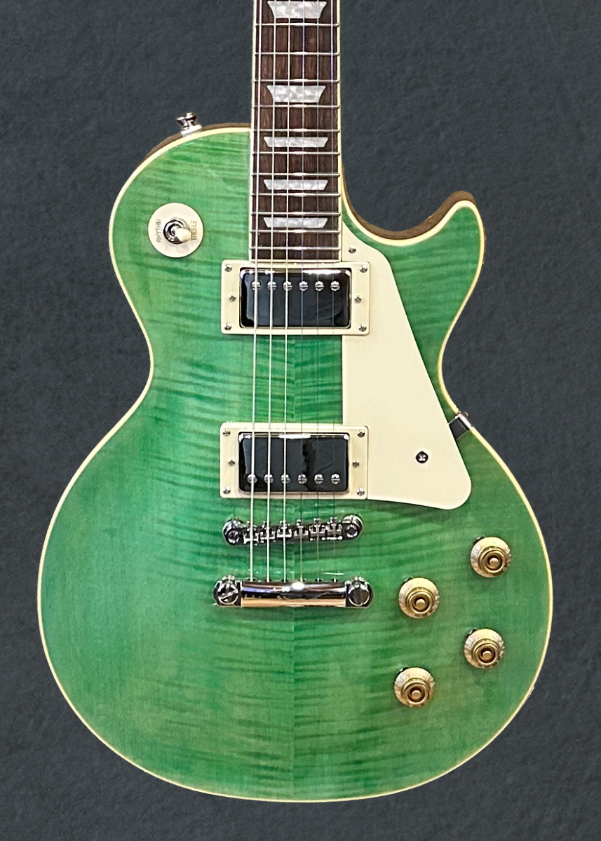 "Inspired by Gibson Collection" Les Paul Standard 50’s Figured - Seafoam Green
