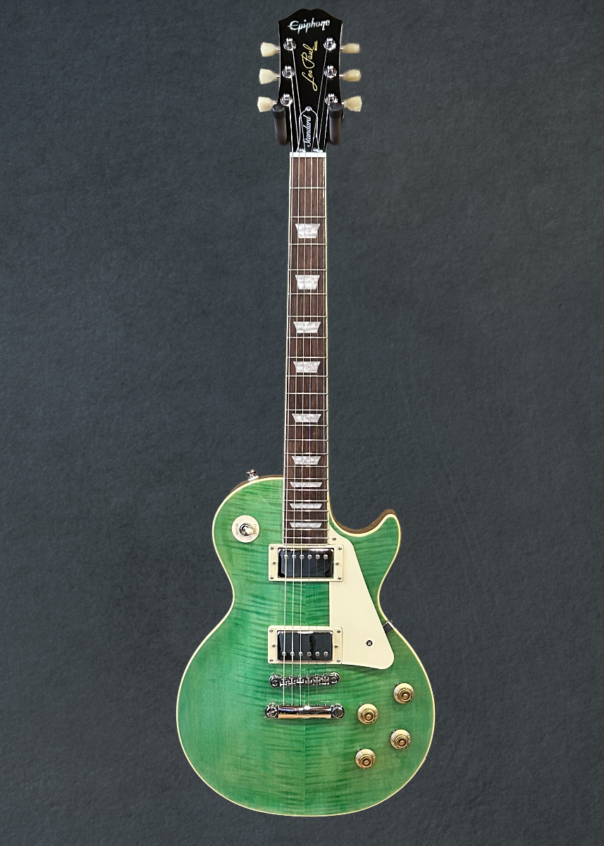 "Inspired by Gibson Collection" Les Paul Standard 50’s Figured - Seafoam Green