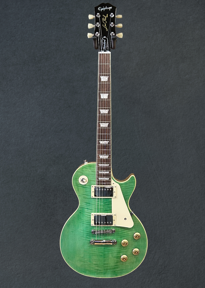 "Inspired by Gibson Collection" Les Paul Standard 50’s Figured - Seafoam Green