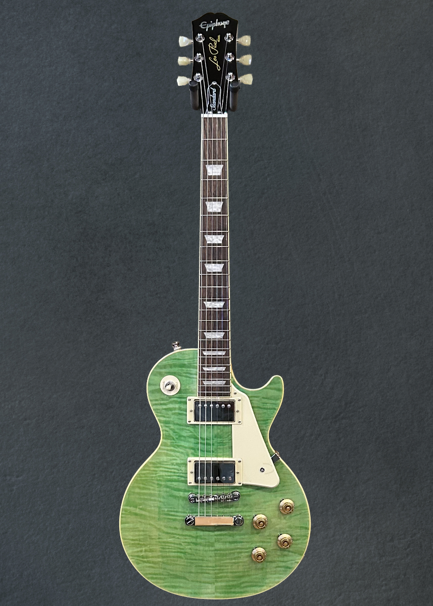 "Inspired by Gibson Collection" Les Paul Standard 50’s Figured - Seafoam Green