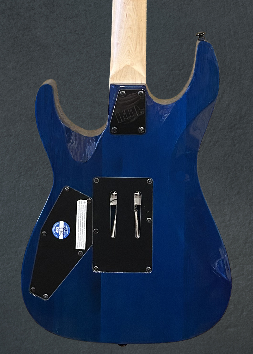MH-203QM-SEE THRU BLUE – Dave's Guitar Shop MH-203QM-SEE THRU BLUE – Dave's Guitar Shop