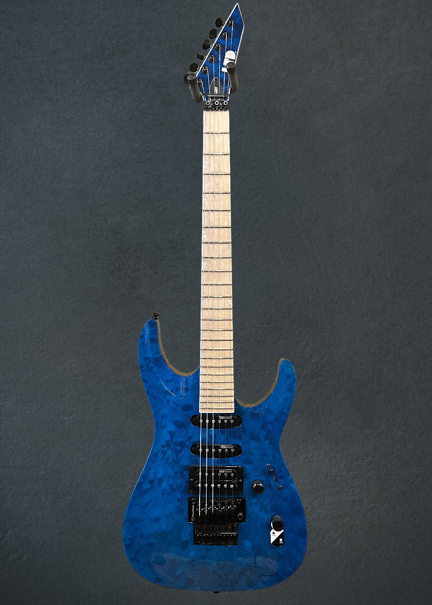 MH-203QM-SEE THRU BLUE – Dave's Guitar Shop MH-203QM-SEE THRU BLUE – Dave's Guitar Shop