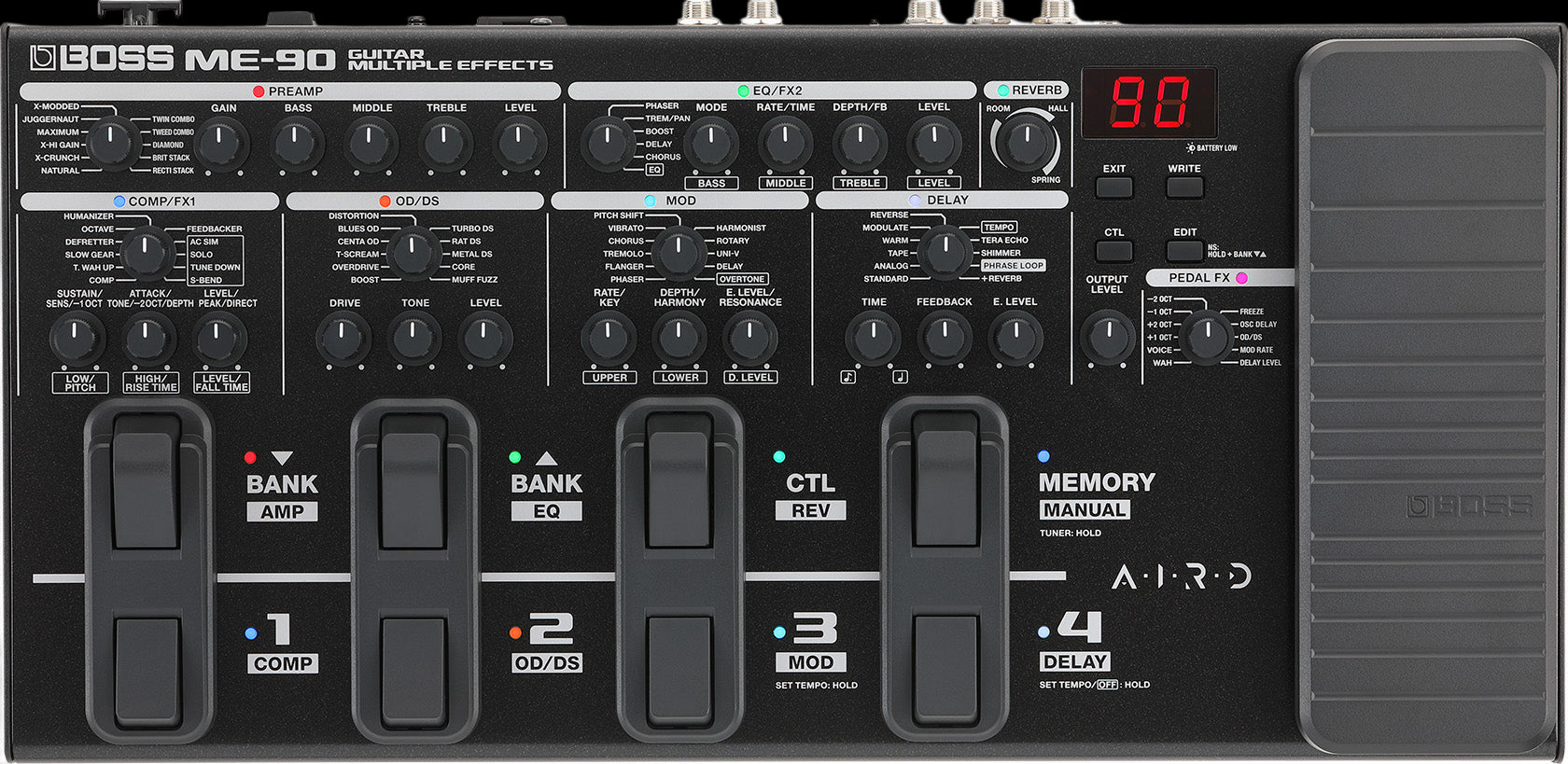 ギター ME-90 ME-90 Guitar Multiple Effects – Dave's Guitar Shop