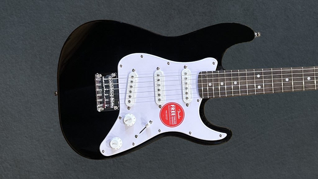 Mini Strat - Black – Dave's Guitar Shop