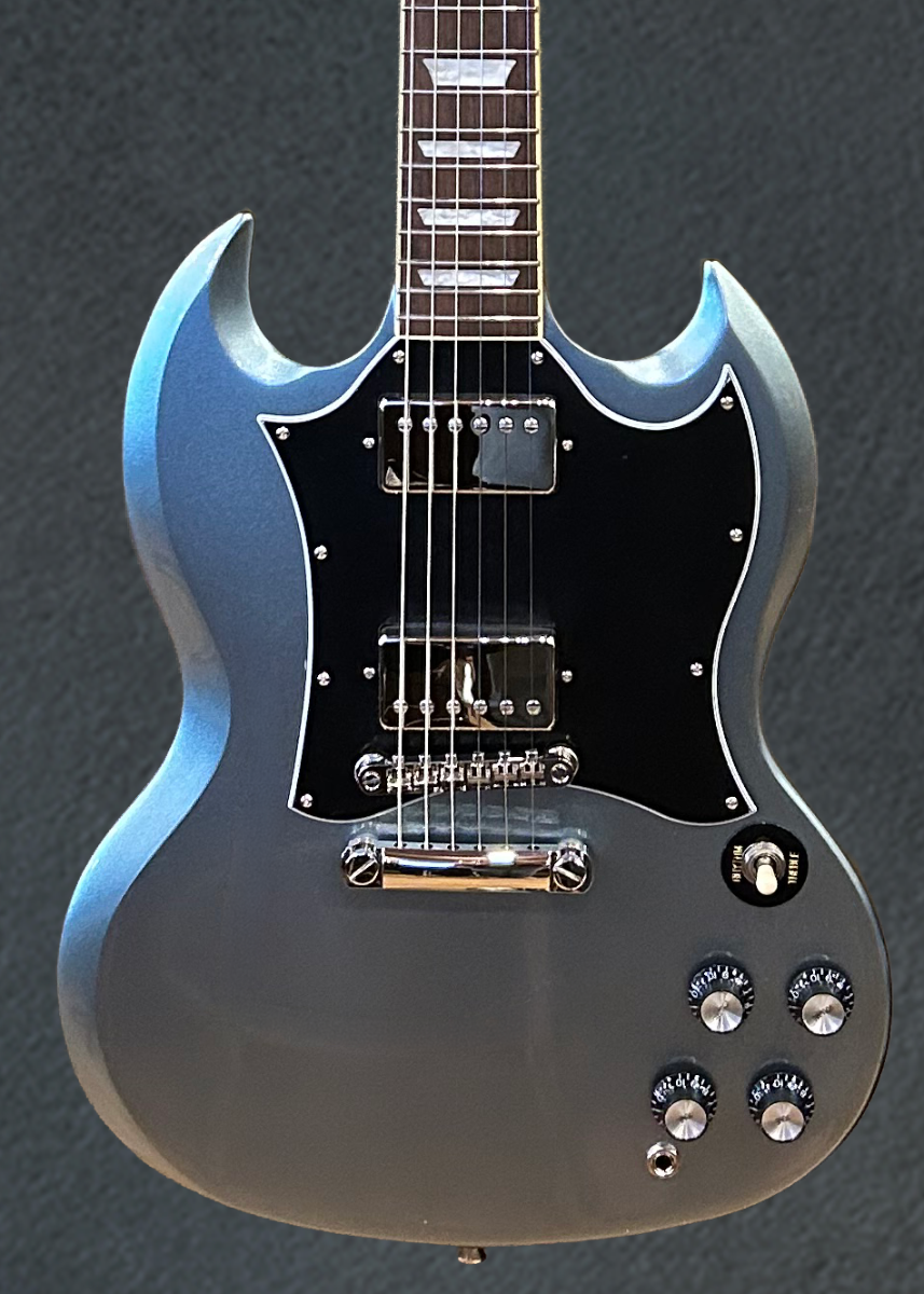 "Inspired by Gibson Collection" SG Standard - Pelham Blue