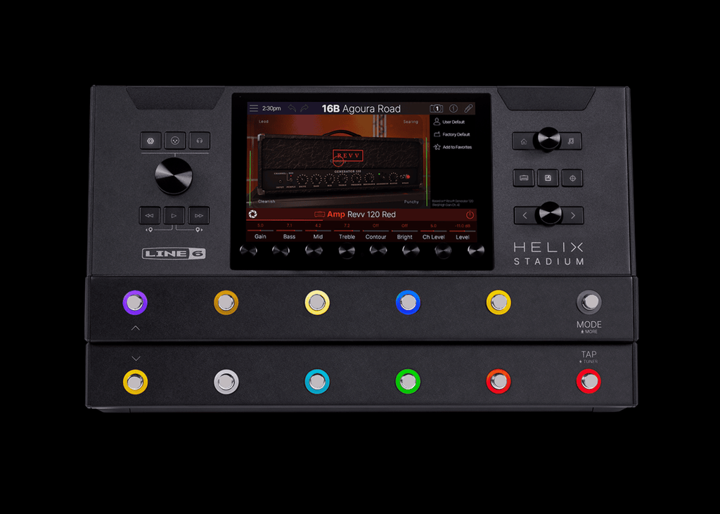 ギター HELIX Floor + Armor PS-1 Line 6 Helix Stadium Floor Amp and
