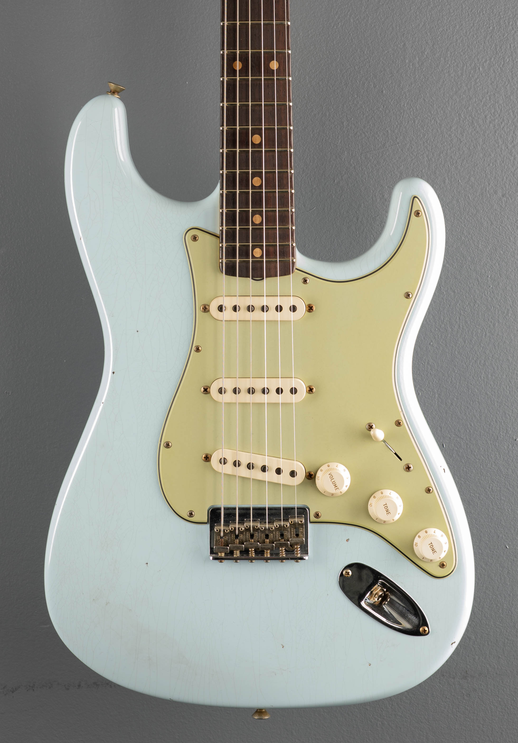 1960 Journeyman Relic Hardtail Stratocaster - Sonic Blue – Dave's