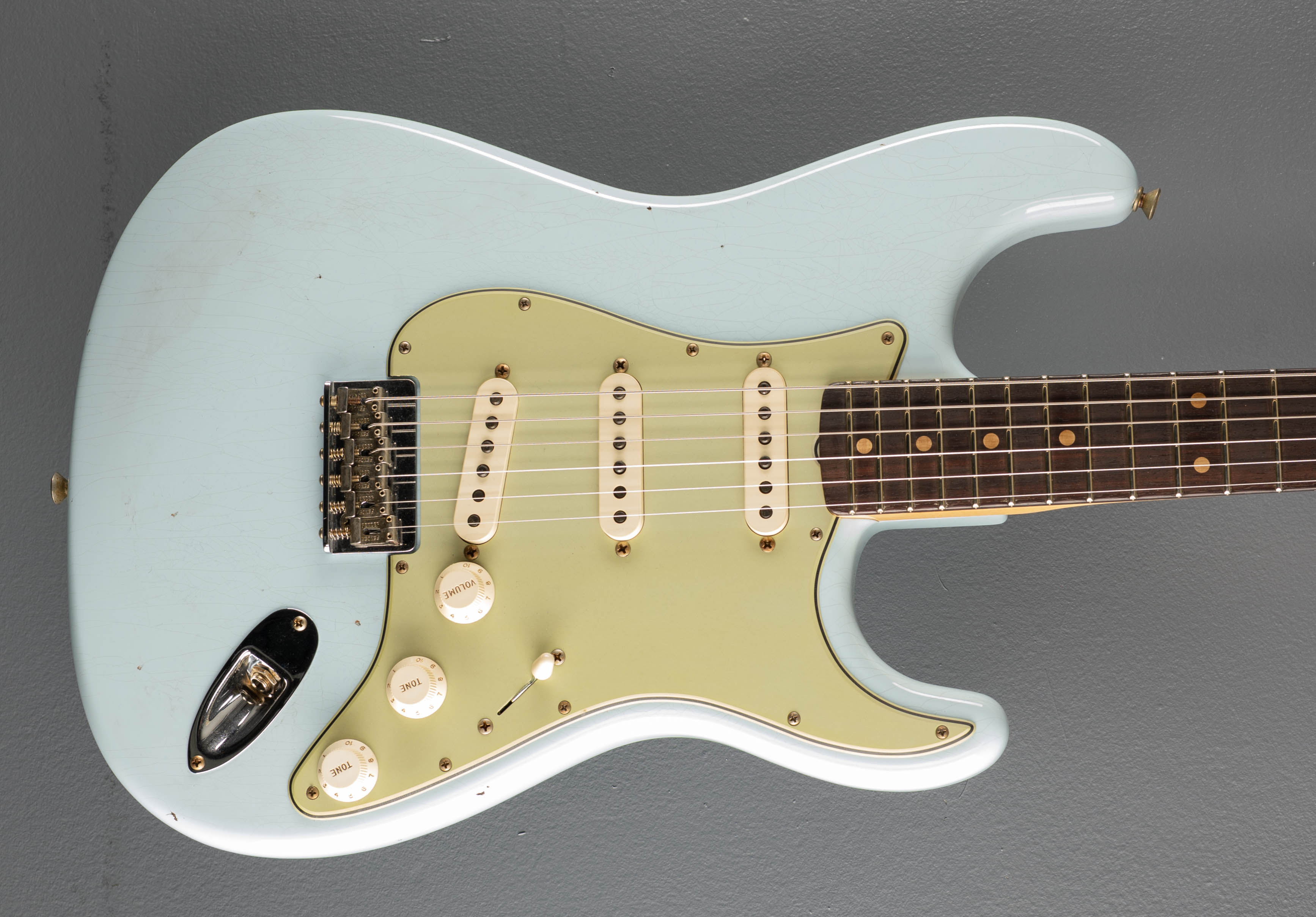 1960 Journeyman Relic Hardtail Stratocaster - Sonic Blue – Dave's