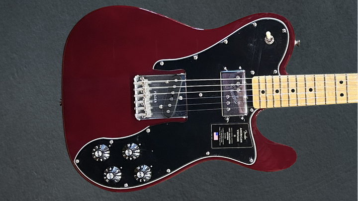 American Vintage II 1977 Telecaster Custom - Wine w/Maple