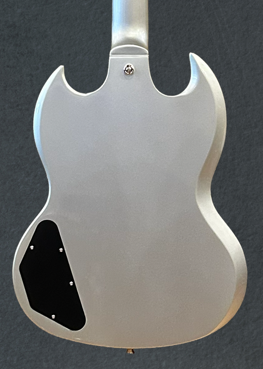 "Inspired by Gibson Collection" SG Standard - Silver Mist