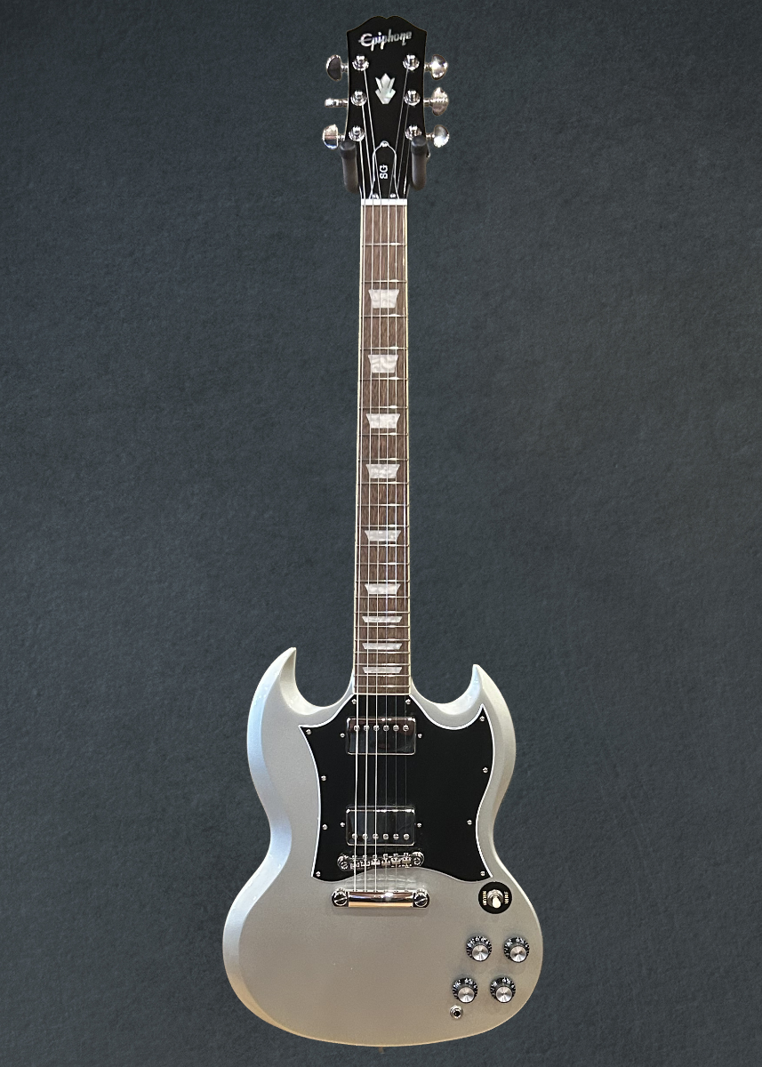 "Inspired by Gibson Collection" SG Standard - Silver Mist