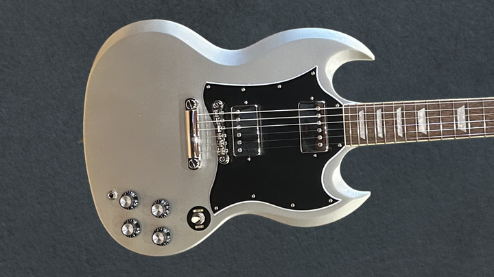 "Inspired by Gibson Collection" SG Standard - Silver Mist