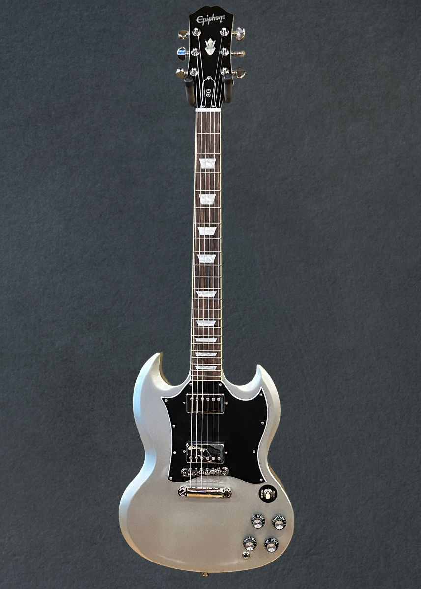 "Inspired by Gibson Collection" SG Standard - Silver Mist