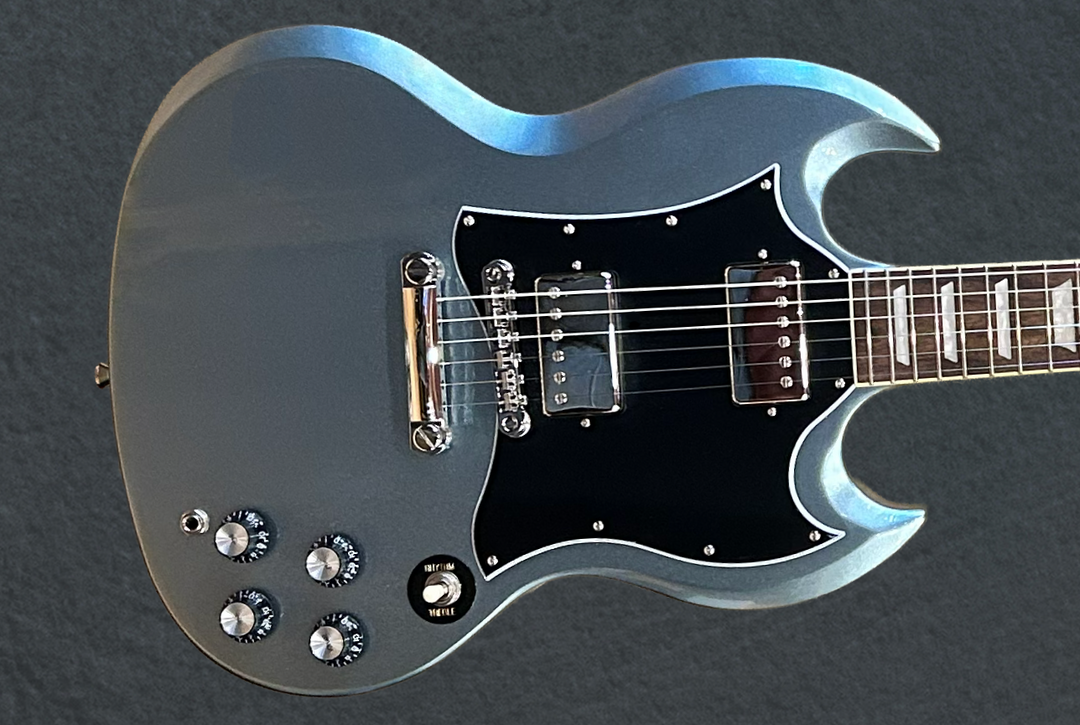 "Inspired by Gibson Collection" SG Standard - Pelham Blue