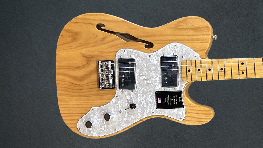 American Vintage II 1972 Telecaster Thinline - Aged Natural American Vintage II 1972 Telecaster Thinline - Aged Natural