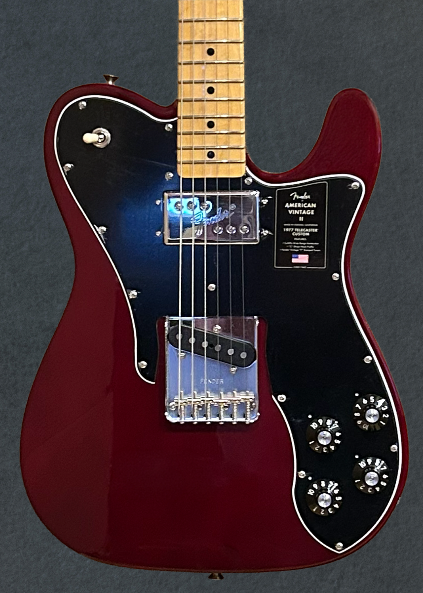 American Vintage II 1977 Telecaster Custom - Wine w/Maple