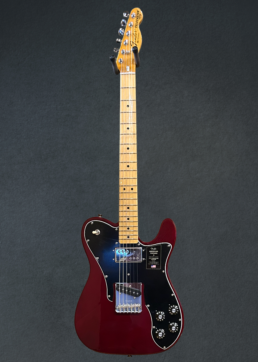 American Vintage II 1977 Telecaster Custom - Wine w/Maple