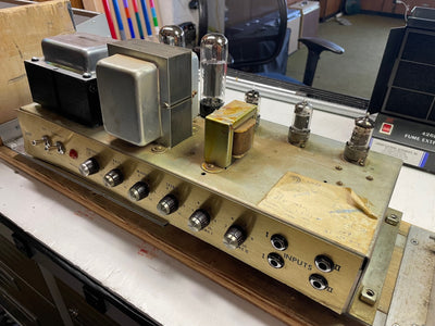 Model 1986 50-Watt "Small Box" Bass Head, '69
