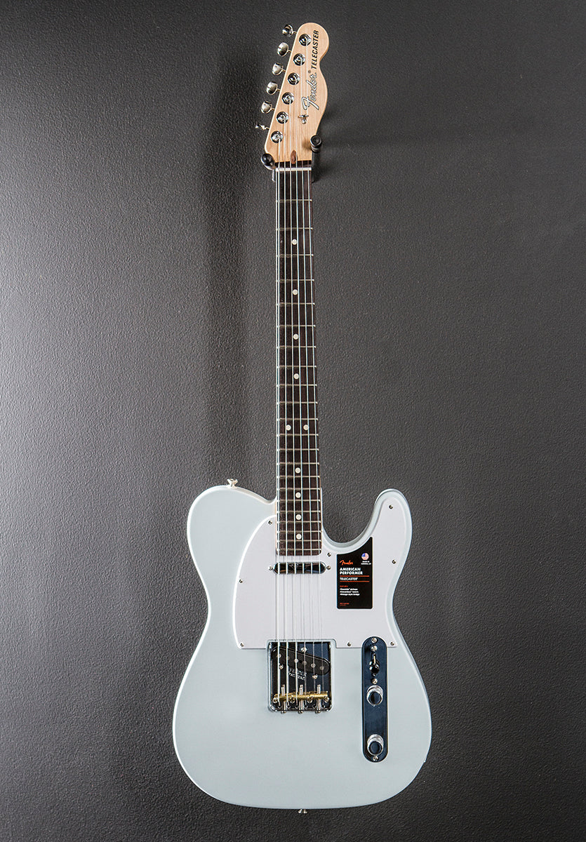 American Performer Telecaster – Satin Sonic Blue w/Rosewood