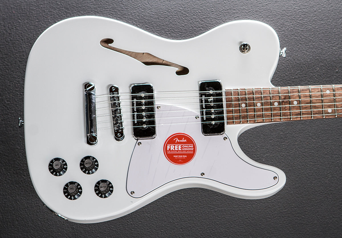 Jim Adkins JA-90 Telecaster Thinline - White