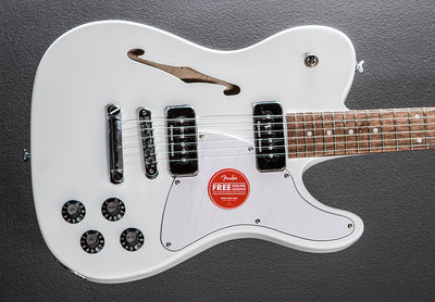 Jim Adkins JA-90 Telecaster Thinline - White