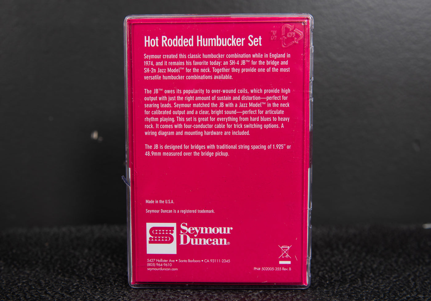 Hot Rodded Humbucker Set