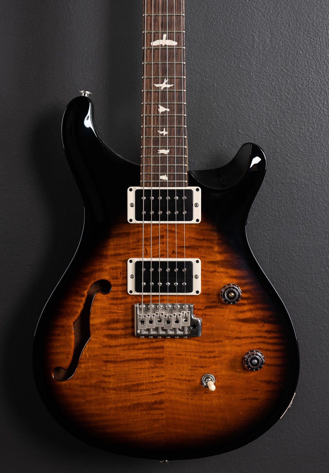 CE-24 Semi-Hollow – Amber Smokewrap Burst
