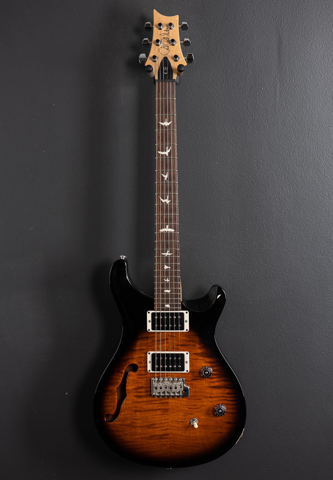 CE-24 Semi-Hollow – Amber Smokewrap Burst