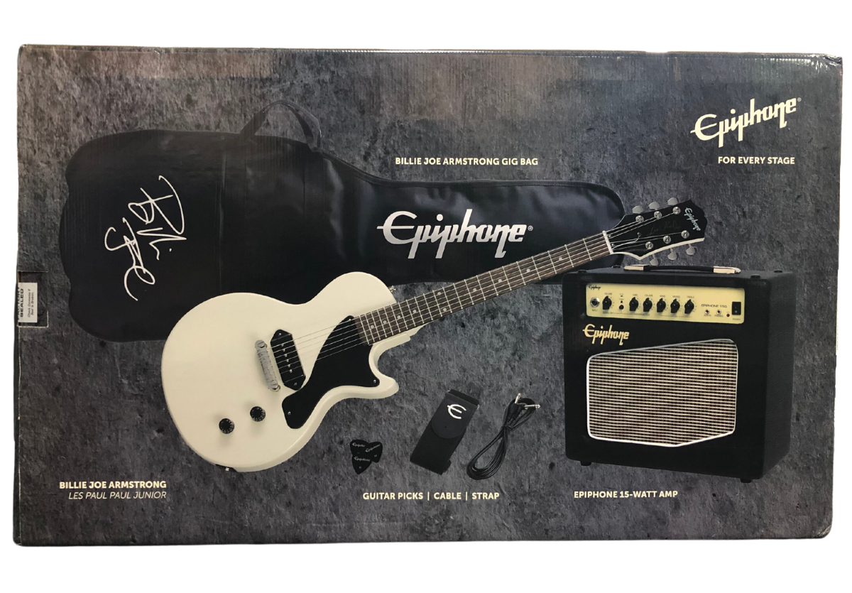 Billie Joe Armstrong Les Paul Junior Electric Guitar Player Pack
