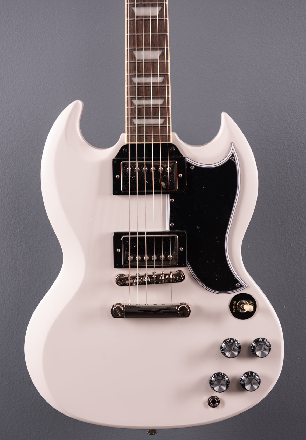 1961 Les Paul SG Standard Aged Classic White Dave s Guitar Shop