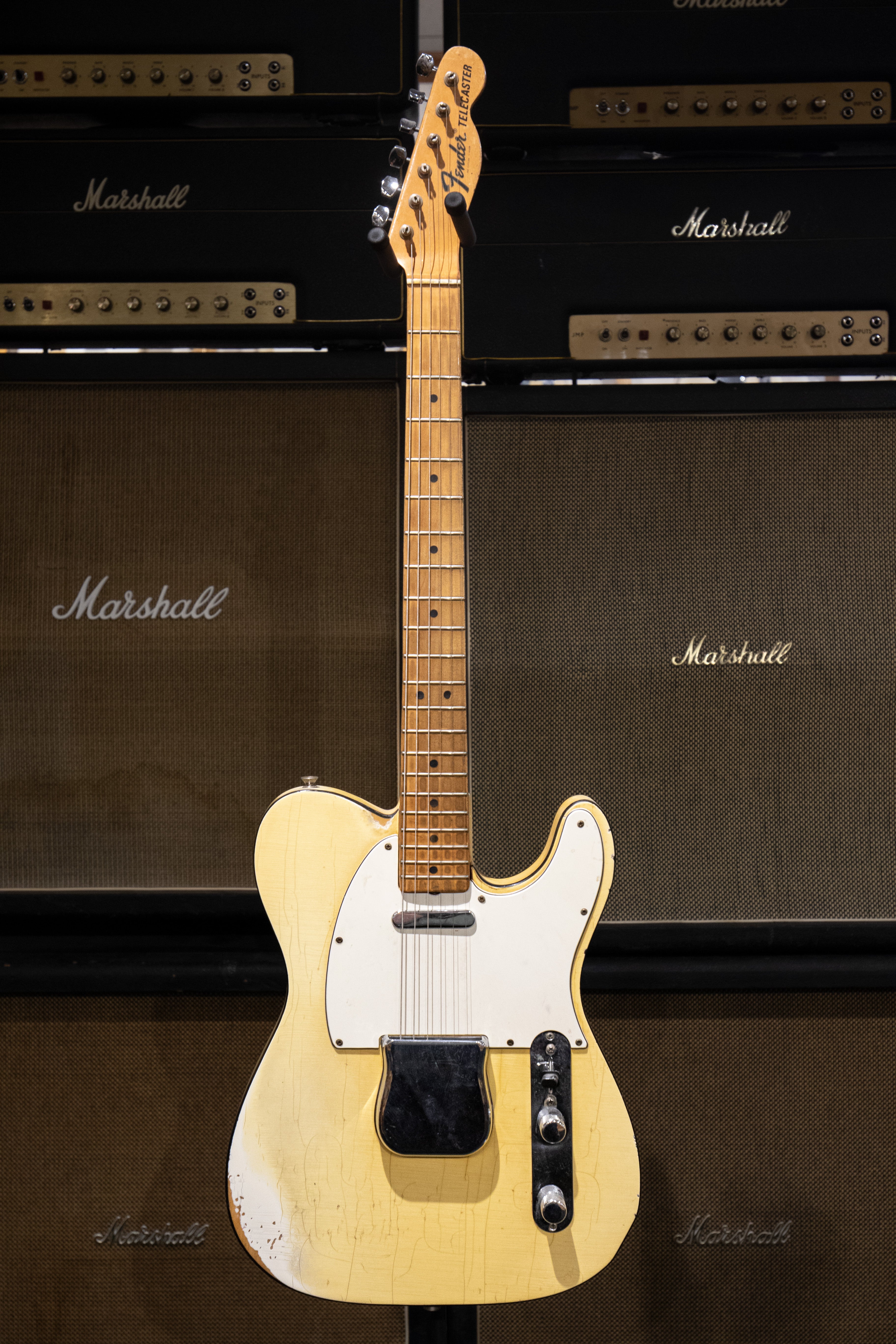 1968 Fender Custom Telecaster - Olympic White – Dave's Guitar Shop